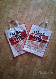 Borsa Shopper PUNT E MES CARPANO VERMUT plastica