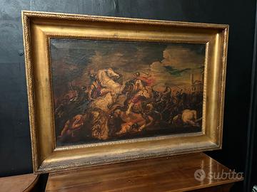 Dipinto Scena Battaglia