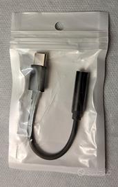 Adattatore jack usb type-c per smartphone