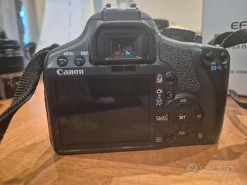 macchina fotografica Canon Eos 500D  con Obiettivo