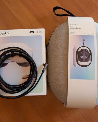 Meta Quest 3 512gb + accessori