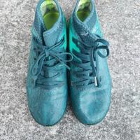 sneakers scarpe calcetto kipsta 34 azzurro 