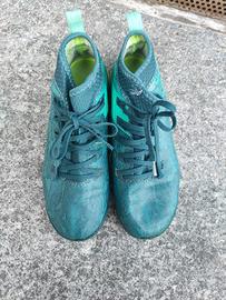 sneakers scarpe calcetto kipsta 34 azzurro 