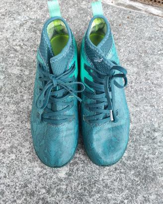 sneakers scarpe calcetto kipsta 34 azzurro 