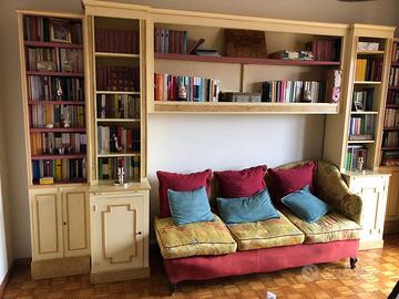 Libreria e chaise longue