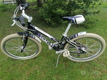 bicicletta ragazza con ruota da 24