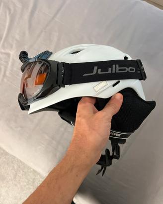 Casco scii UVEX con maschera