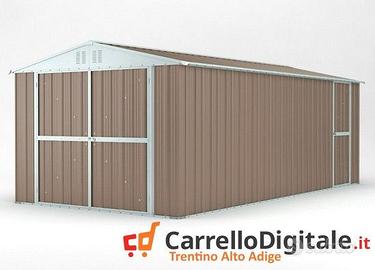 Box garage auto in Acciaio 327x611 19mq tortora