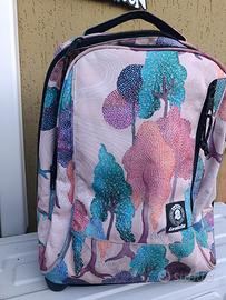 zaino scuola trolley rosa Invicta 