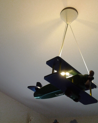 Lampadario Philips "Aereo" per cameretta. Nuovo