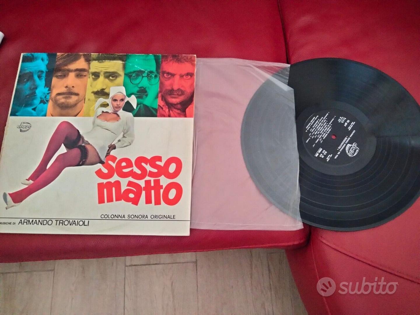 lp sesso matto 1973 rare vinyl ost trovajoli - Musica e Film In