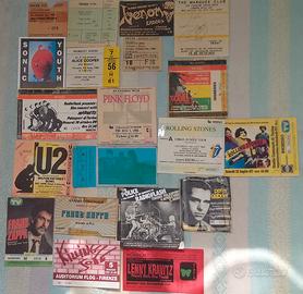 Biglietti Concerti Da Collezione U2 PinkF Zappa