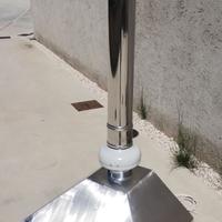 Cappa aspirante per barbacue in acciaio inox