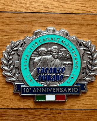 Placca commemorativa Vespa Club
