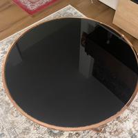 Tavolino da salotto rotondo