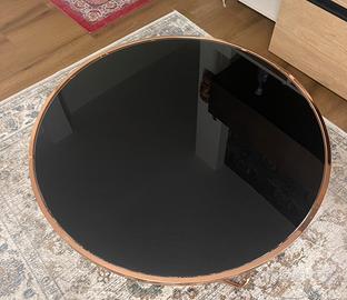 Tavolino da salotto rotondo