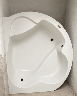 Vasca da bagno angolare Ferrari
