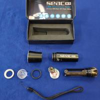 Torcia subacquea Seac R1 con led da sostituire
