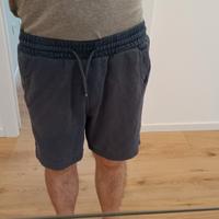 Pantaloncini corti tuta blu TG M, H&M