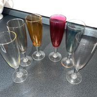 Calici/flute colorati