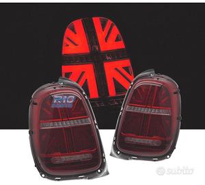 FANALI A LED MINI COOPER F55 F56 F57 14-17 ROSSO A