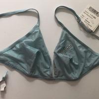 Reggiseno a triangolo azzurro