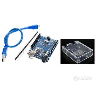 Scheda uno r3 compatibile arduino usb + strip pin