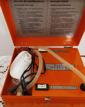 apparecchio per aerosol terapia Super Mercuri 