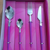 servizio posate lilla