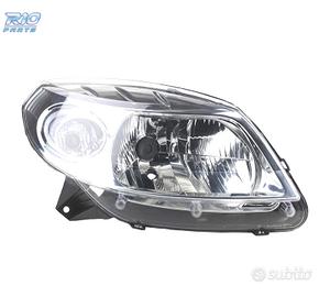 FARO DESTRO DACIA SANDERO 08-11 FONDO CROMATO