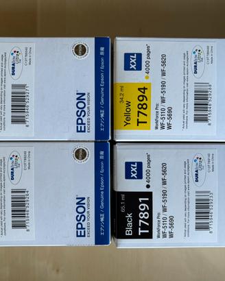 Set cartucce originali XXL stampanti EPSON