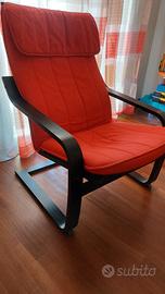 Sedia-poltrona Poang Ikea