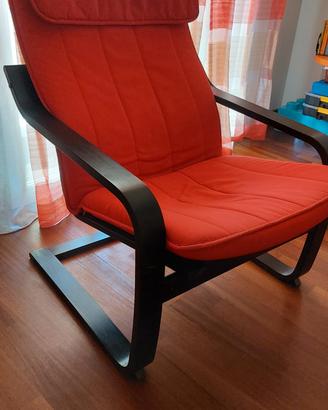 Sedia-poltrona Poang Ikea