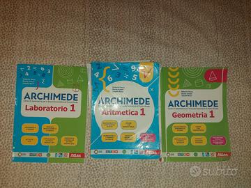 Archimede 1 libri di matematica e geometria 