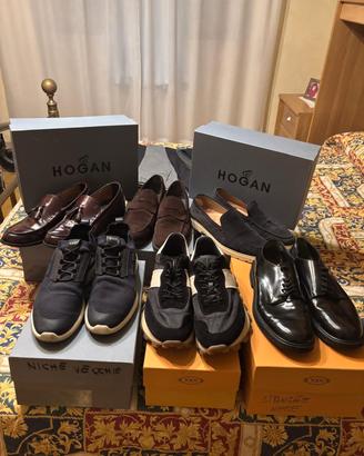 abiti /accessori uomo griffati Hgan, Tod's, Fay