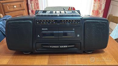 Boombox Vintage Philips TURBO BASS AW 7794