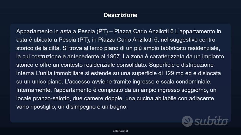 Appartamento – Pescia, Ricciano - Vista 3
