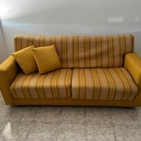 Divano 3 posti con letto estraibile