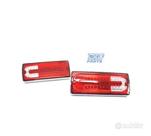 FANALI MERCEDES CLASSE G W463 89-13 ROSSO CROMATO 