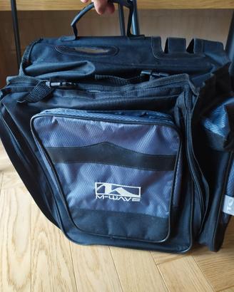 Doppia sacca per bicicletta 