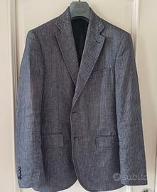 Giacca uomo sfoderata tg.50 Conbipel cotone lino