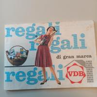 Catalogo regali di gran marca VDB - 1963