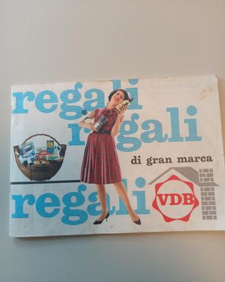 Catalogo regali di gran marca VDB - 1963