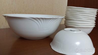 Set Villeroy&Boch, serie Arco Weiss, 13 pezzi
