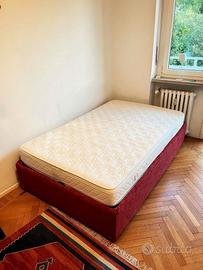 Letto 120x190 cm una piazza e mezza contenitore