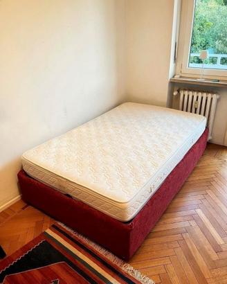 Letto 120x190 cm una piazza e mezza contenitore
