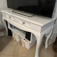 Console legno bianco