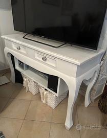 Console legno bianco