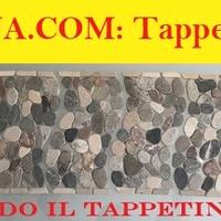 Ciottoli di fiume, TAPPETINO con due tagli di ..