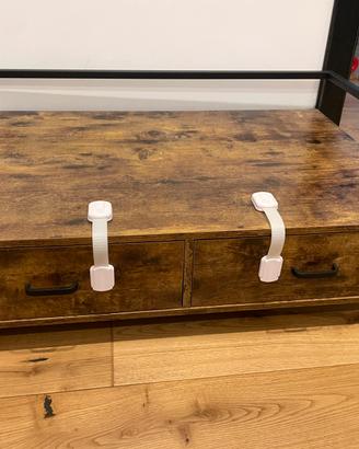 MOBILE BASSO con cassetti vintage/industrial